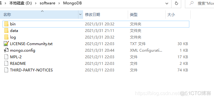 window10安装MongoDB_mongodb_11