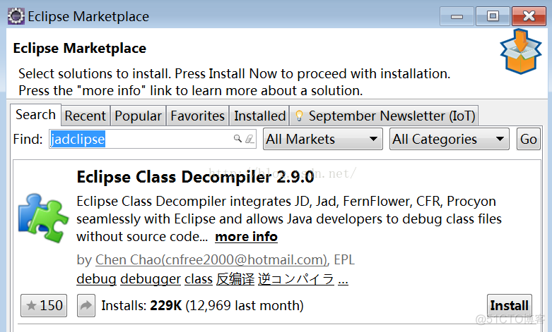 Eclipse安装Java Class反编译插件_关联源码_02