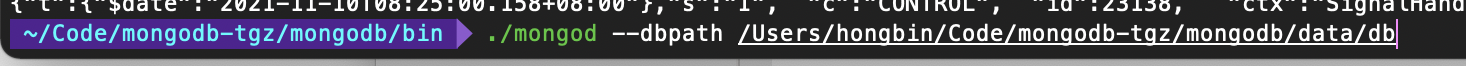mac安装mongodb error:NonExistentPath: Data directory /data/db not found.