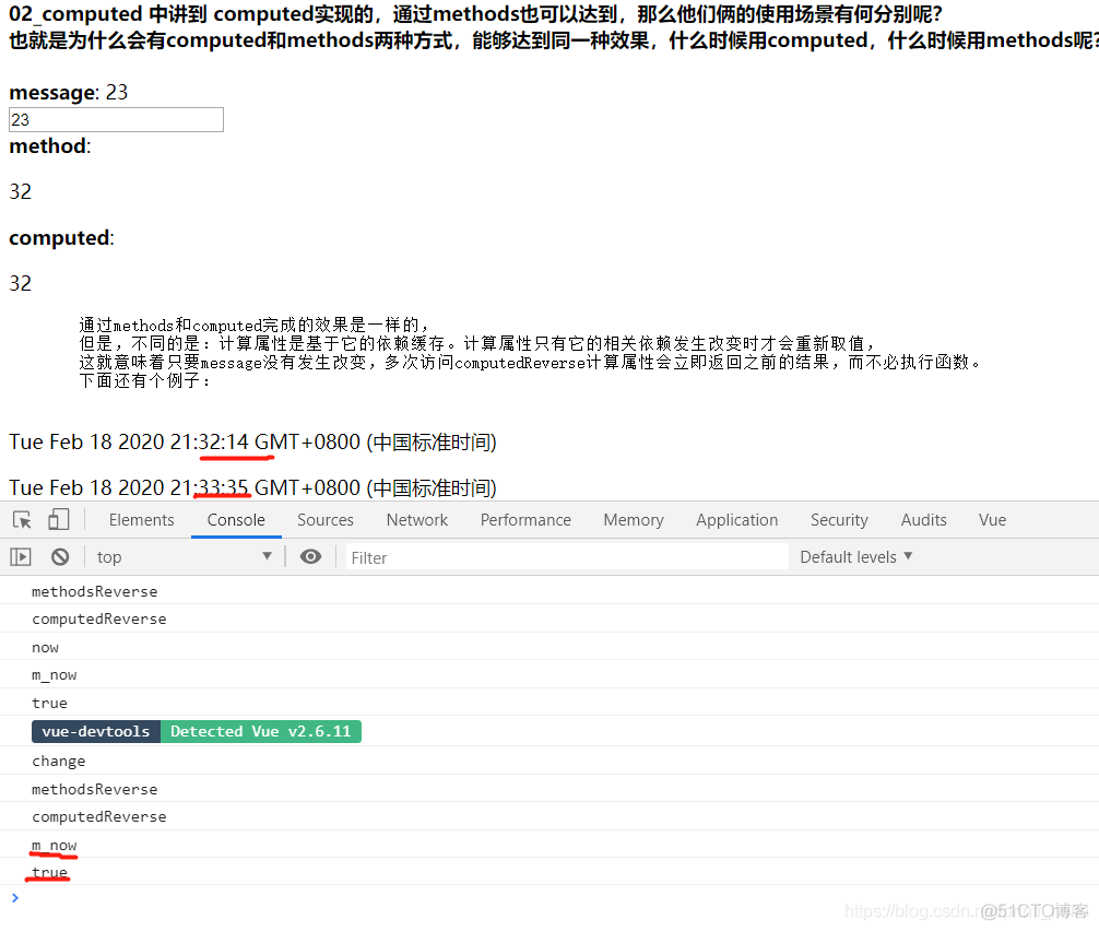 计算属性 vs methods_Vue_02