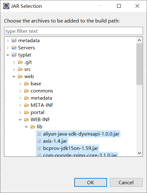 eclipse 快速lib目录下jar包批量导入项目_maven_05