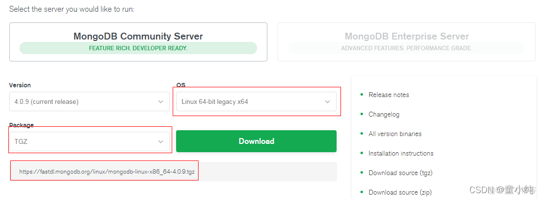 MongoDB分布式存储数据库系列(二)------下载与安装_配置文件