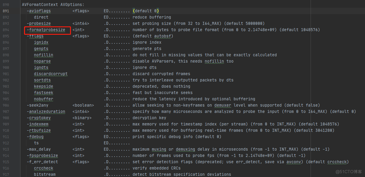 如何设置解复用器参数_FFmpeg