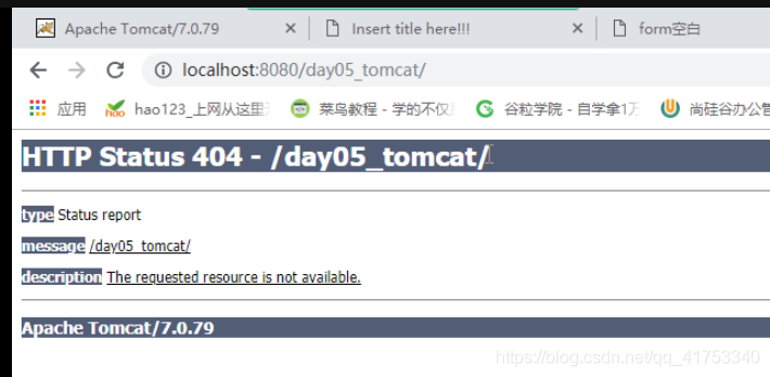 javaEE005.02 Tomcat修改端口号、手动部署项、如何把项目部署到Tomcat中的原理（http://localhost:8080）_Tomcat_41