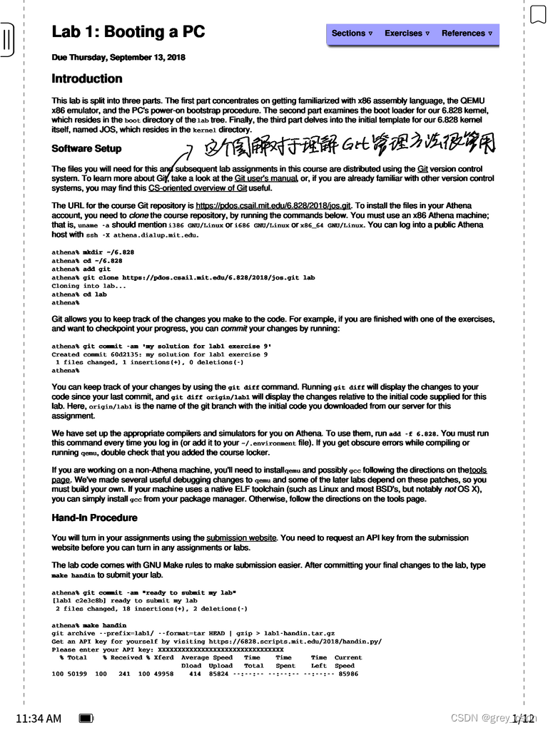 1626_MIT 6.828 lab1课程大纲学习过程整理_6.828_02