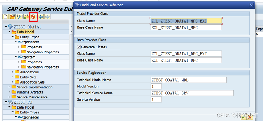 SAP ABAP Odata_数据_07