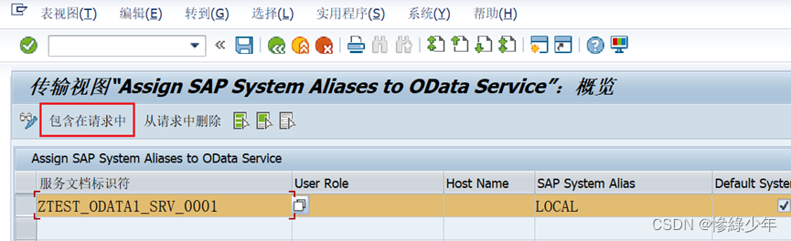 SAP ABAP Odata_ci_13