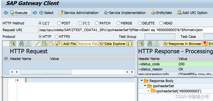 SAP ABAP Odata_数据_22