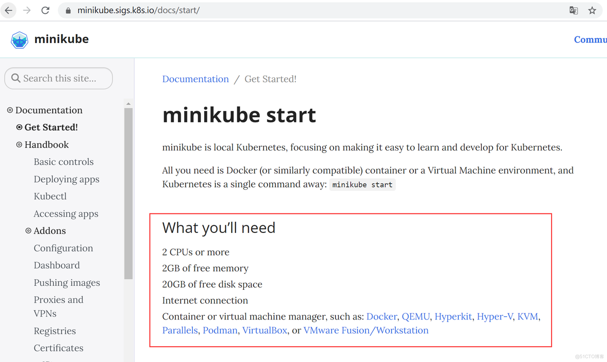 基于minikube快速搭建kubernetes单节点环境_kubernetes_04