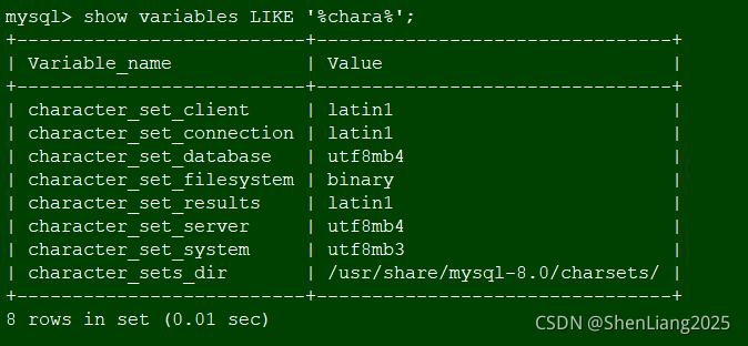 Mysql utf8mb3 utf8mb4 与UTF8 字符集参数（character_set_system）的说明_数据库_03