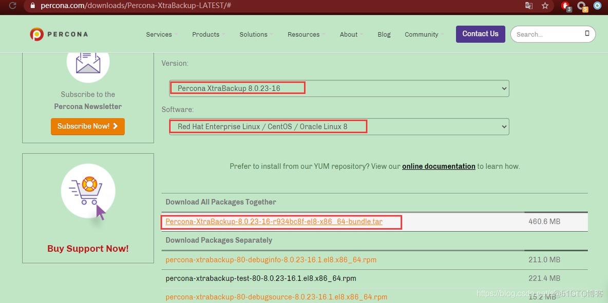 Mysql备份工具xtrabackup 8 安装图解_mysql