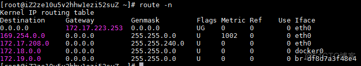 linux route 命令_linux