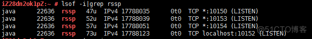 linux lsof/netstat查看进程和端口号相关命令：_用户名_03