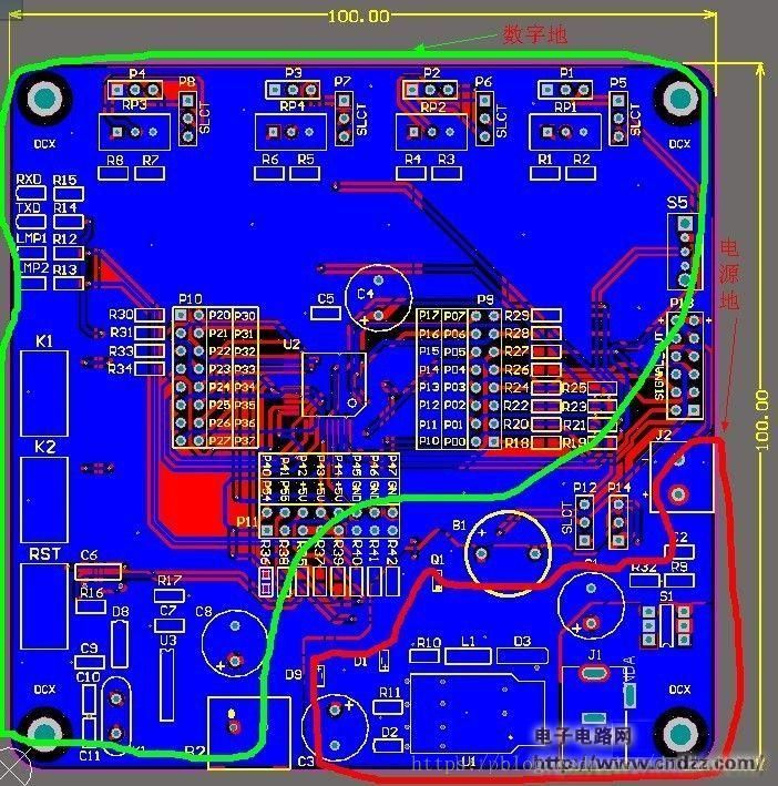 硬方案——数字地、模拟地、信号地、交流地、直流地、屏蔽地、浮地基本概念及PCB地线分割的方法_数字地 模拟地_04