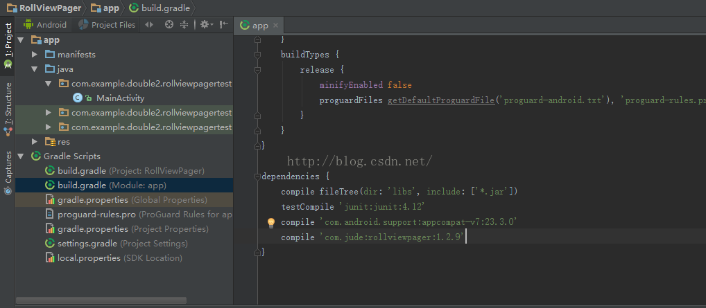 android图片轮播效果，RollViewPager的简单使用_ide_02