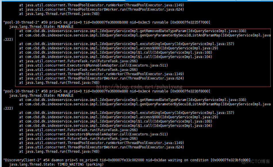 记一次java程序CPU占用过高问题排查_JAVA_07