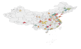 Python 绘制中国城市数据地图可视化