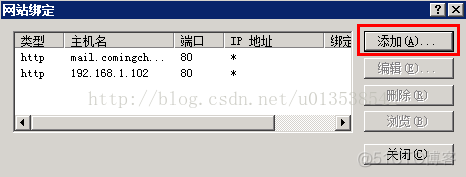 WinServer2008下IIS8如何给网站配置域名/IP来访问_iis7.0_07