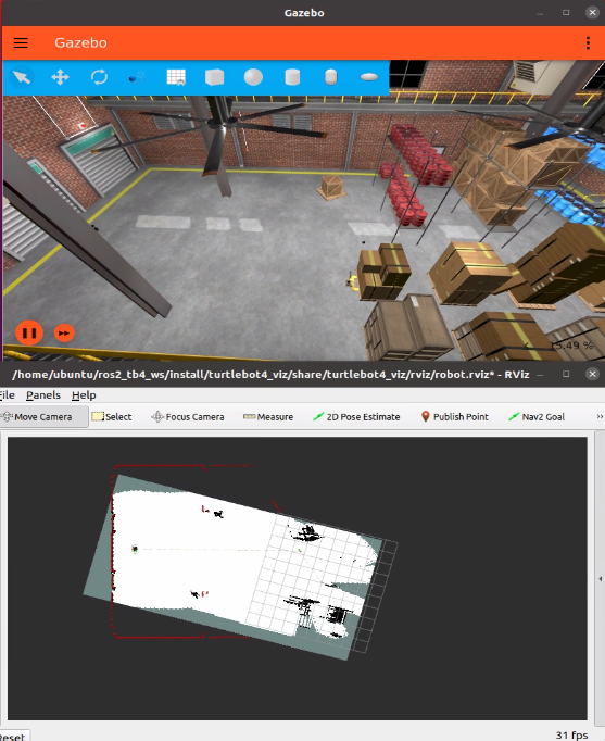 ROS2与turtlebot4仿真入门教程-turtlebot4异步建图_turtlebot4_02