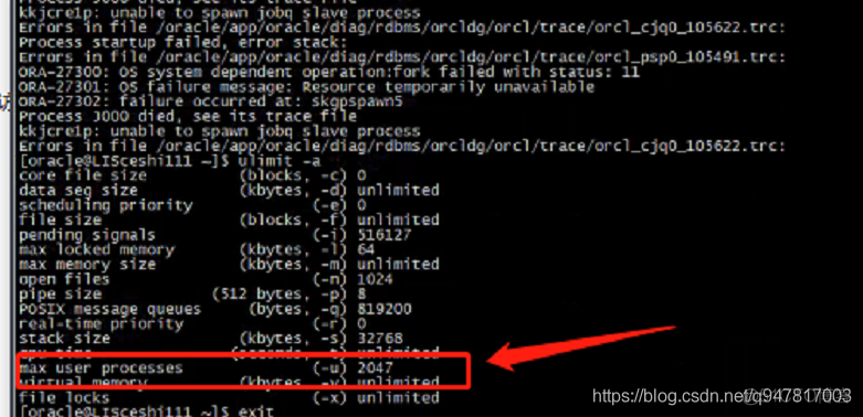 oracle数据库典型的连接数用满问题分析ORA-00020: maximum number of processes exceeded_RDS