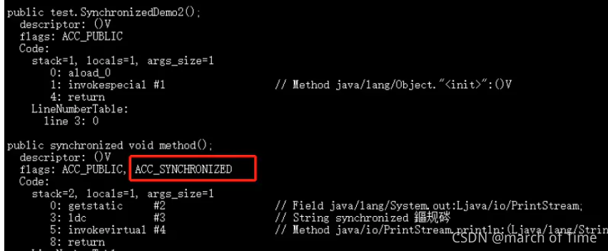 【多线程学习笔记】sychronized关键字底层原理、sychronized与ReentrantLock、volatile和synchronized_加锁_02