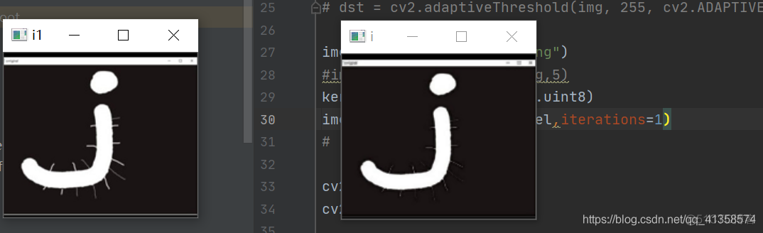 【学习笔记】opencv的python接口 形态学操作 腐蚀 膨胀 通用形态学函数_计算机视觉_02