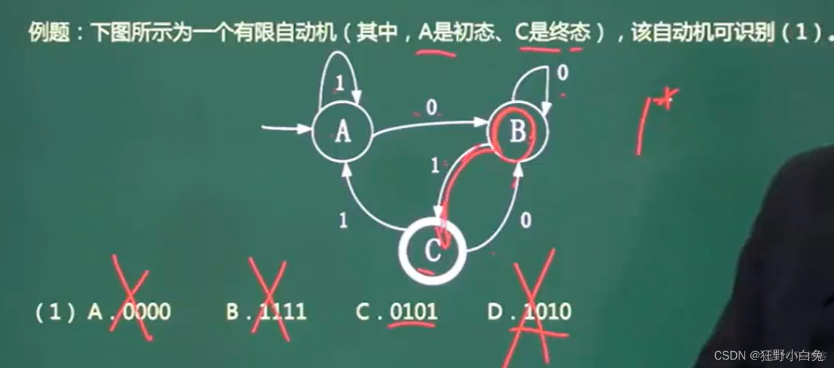 【中级软考—软件设计师】17程序设计语言与语言处理程序基础17.2 编译程序基本原理【**】：17.2.3正规文法 & 有限自动机_有限自动机_03