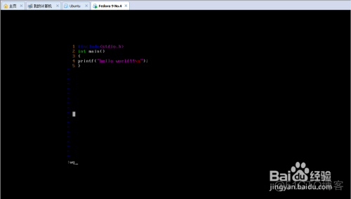 Ubuntu下终端Vim编写C语言程序 AAAAA_linux_06