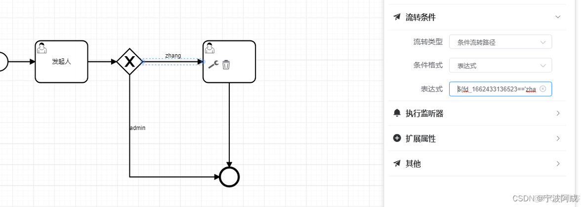 修正flowable的发起流程中根据用户信息流转不同的流程_javascript_02