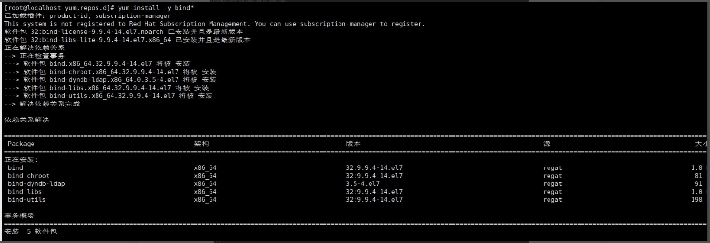 redhat用bind配置DNS_yum安装_02