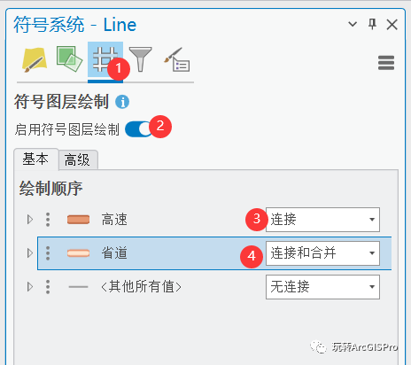 ArcGIS Pro中道路重叠十字路口的表示方法_ArcGIS Pro_04