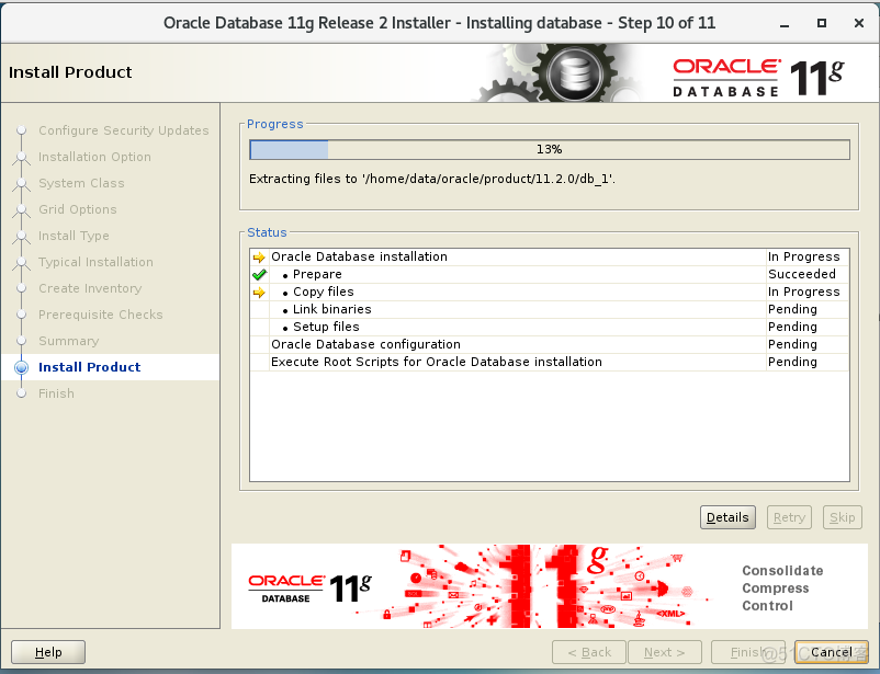 Centos7.6安装Oracle11gR2_数据库_14