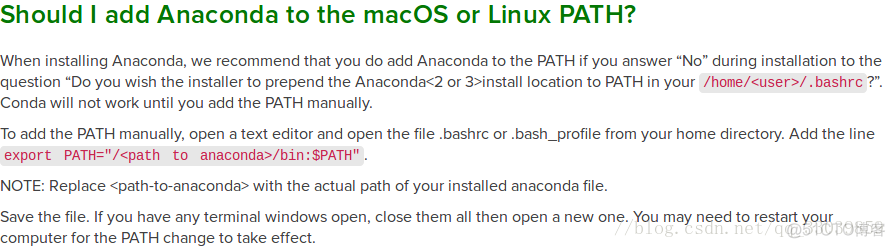 180317 Add Anaconda Path to Environment_bash