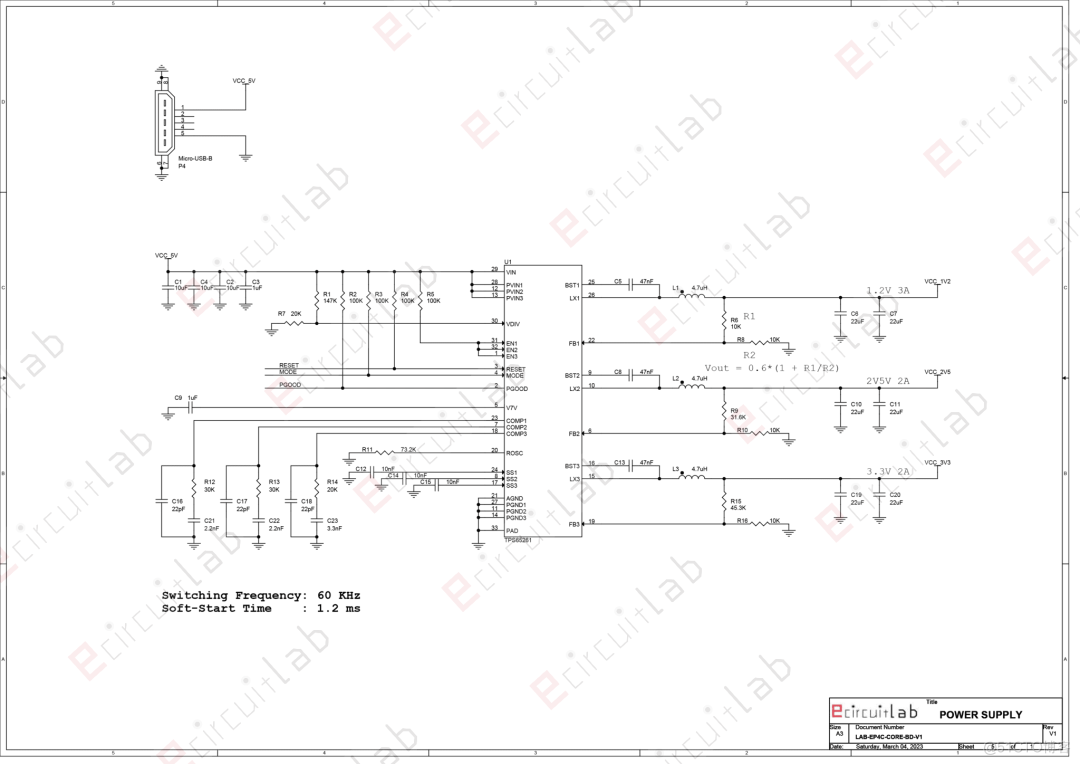 硬件电路设计-FPGA（EP4CE6）最小系统_FPGA硬件电路