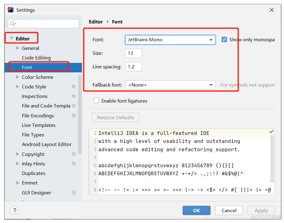 IntelliJ IDEA2020版修改常用【默认设置】_intellij-idea_14