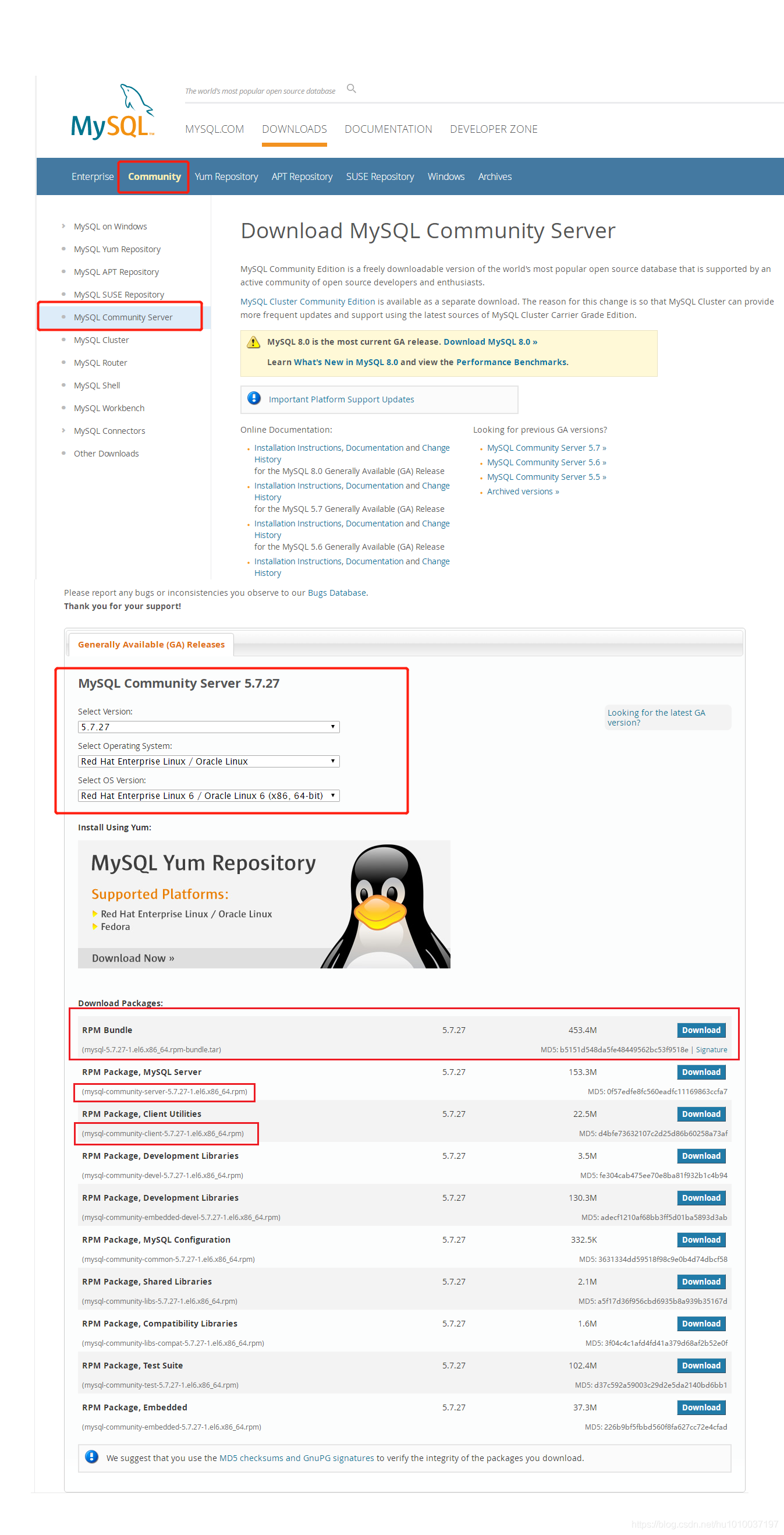 Linux版MySQL下载教程_其他