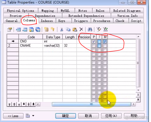 （P123）mysql数据库(十五)：数据库设计三范式，PowerDesigner使用，ABCBank数据结构_主键_37