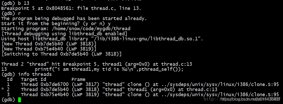 GDB多进程和多线程的调试方法：简单_多进程_04