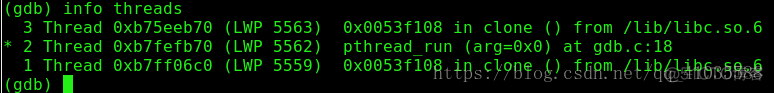 GDB多进程和多线程的调试方法：简单_GDB_13