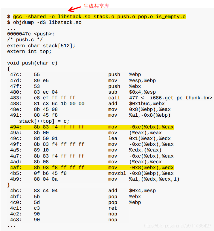 （第20章）LinuxC本质中多目标文件的链接、静态库、共享库、虚拟内存管理_函数声明_44