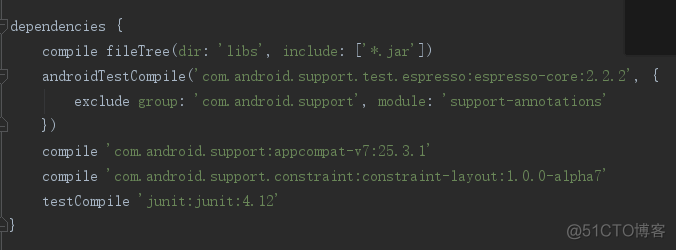 No resource identifier found for attribute 