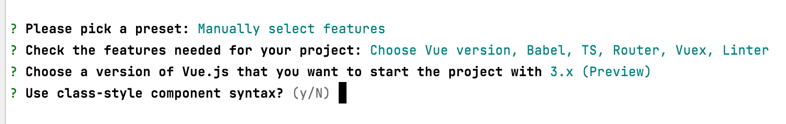 Spring Boot + Vue3 前后端分离 实战 wiki 知识库系统<三>--Vue3 + Vue CLI 项Vue3 + Vue CLI 项目搭建目搭建_Vue_18