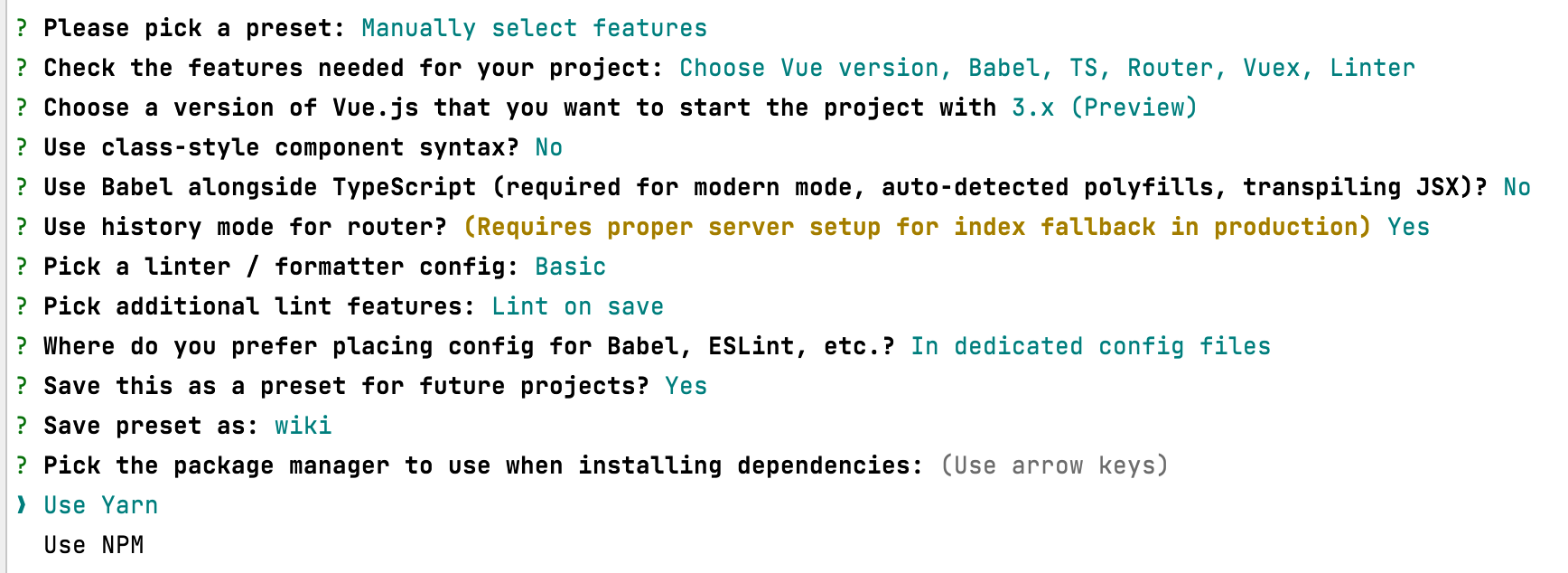 Spring Boot + Vue3 前后端分离 实战 wiki 知识库系统<三>--Vue3 + Vue CLI 项Vue3 + Vue CLI 项目搭建目搭建_Vue_26