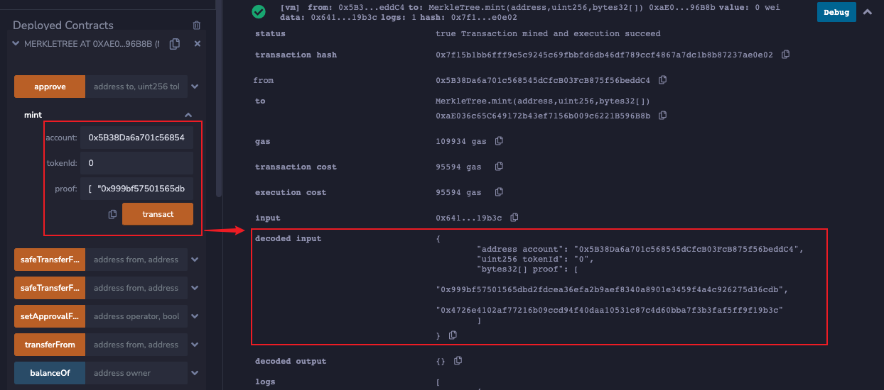 Solidity实现默克尔树 Merkle Tree_默克尔树_06