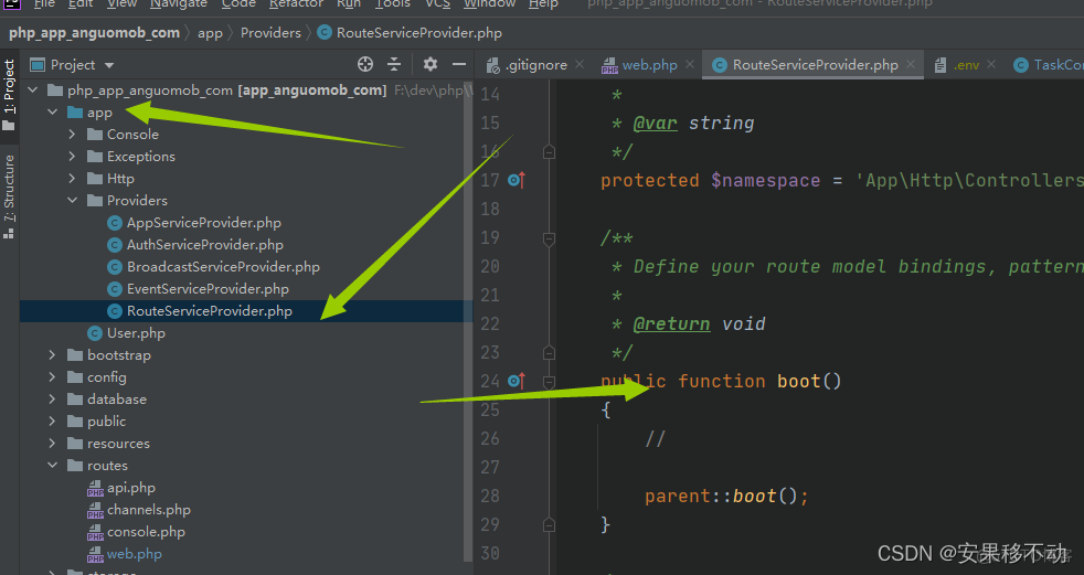 Laravel where 限制路由传递的参数id等_p2p_03