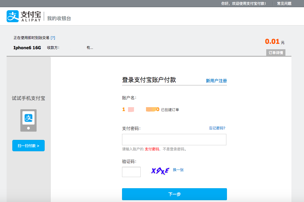 支付宝-电脑网站支付_支付宝_04