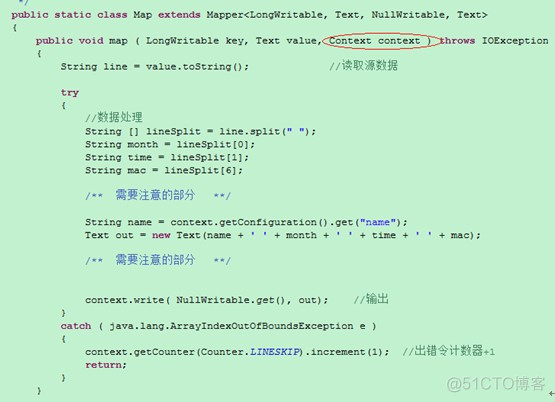 Hadoop中Context类的作用_java