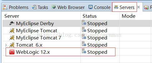 【WebLogic使用】2.在Eclipse中添加WebLogic_WebLogic12.x_07