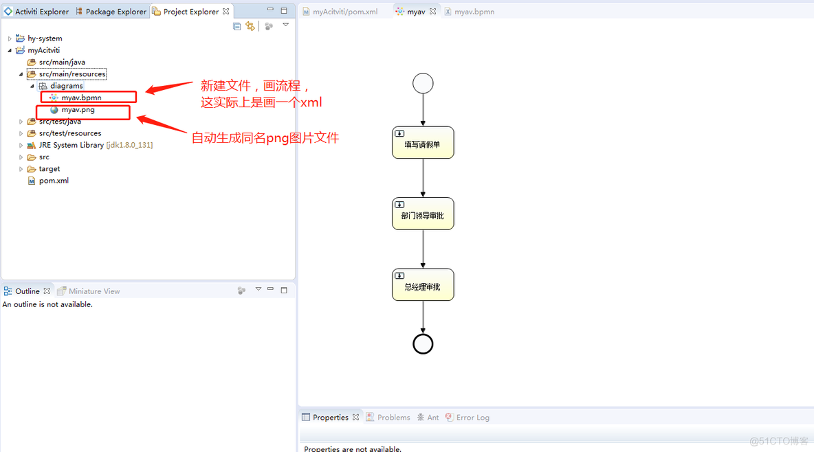 activiti7 eclipse 开发工作流_eclipse_08