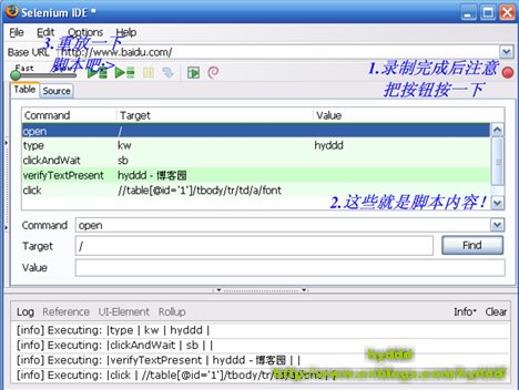 认识Selenium --- Selenium IDE的使用_firefox_07